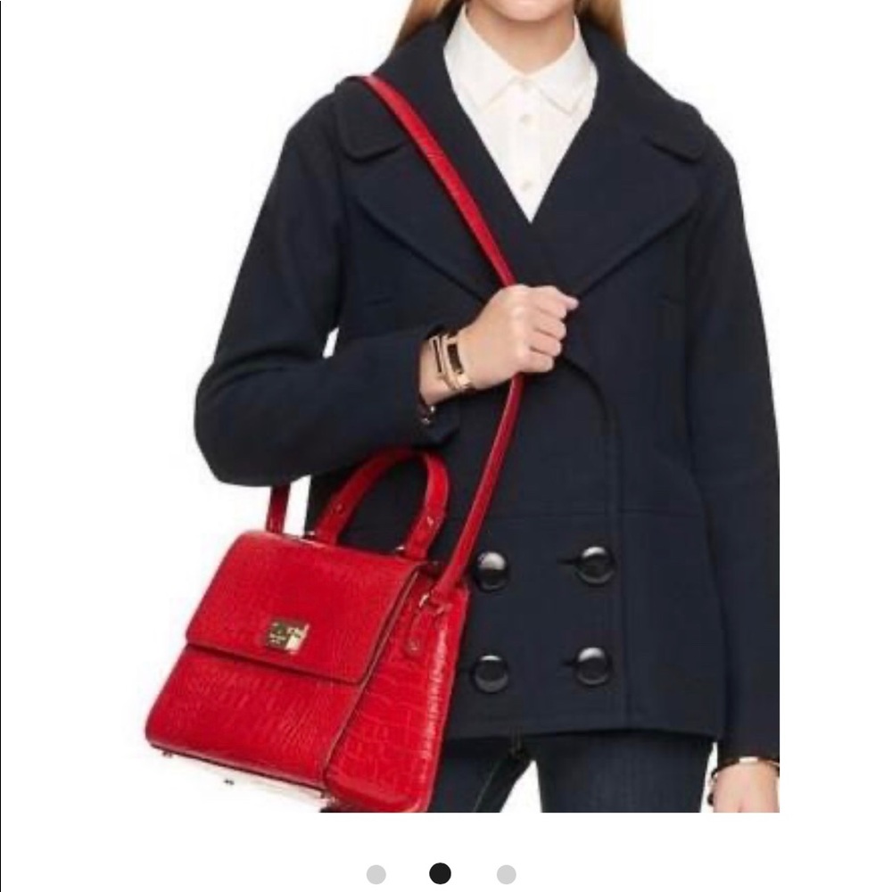 Kate Spade Knightsbridge Doris croc Embossed Bag